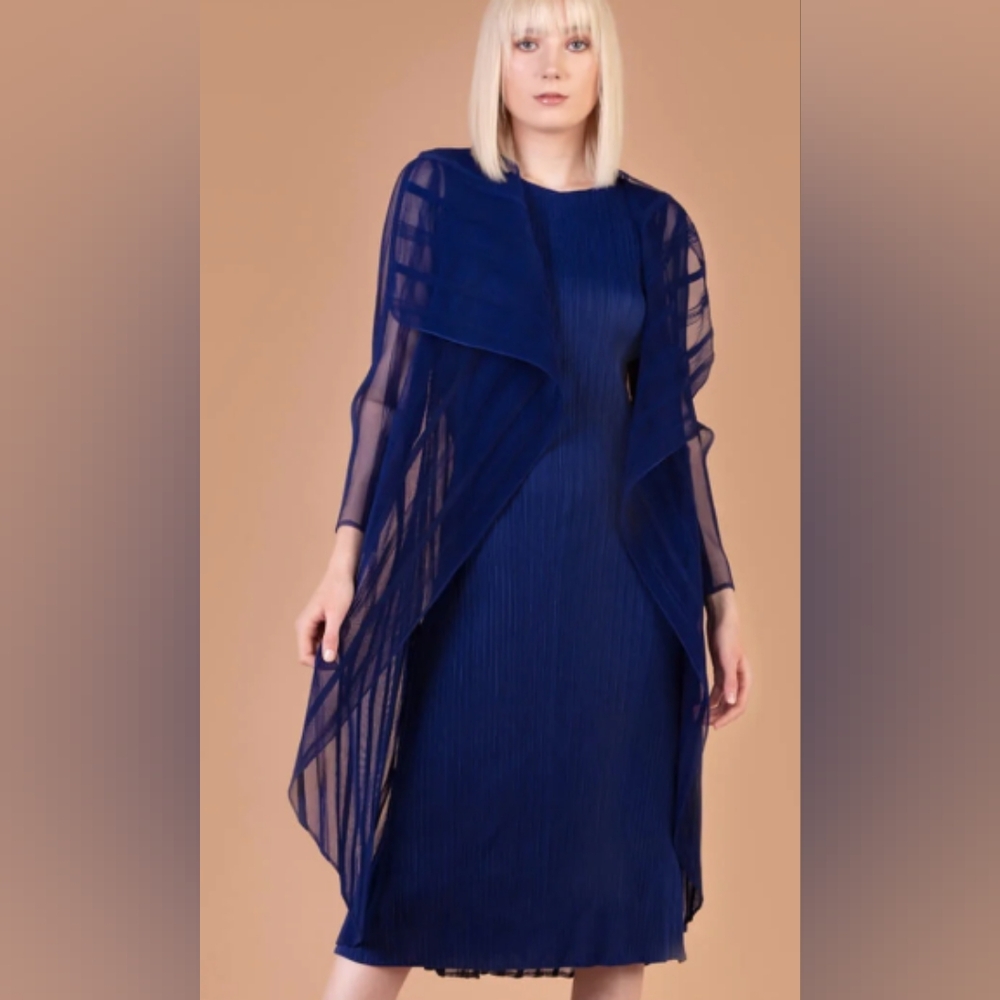 Journey two piece cobalt blue dress. OS. NWT.